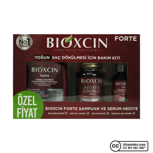 Bioxcin Keratin Complex 60 Tablets + Care Kit
