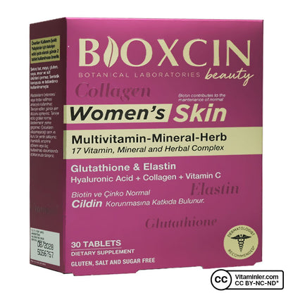Bioxcin Women's Skin Multivitamin 30 Tablets