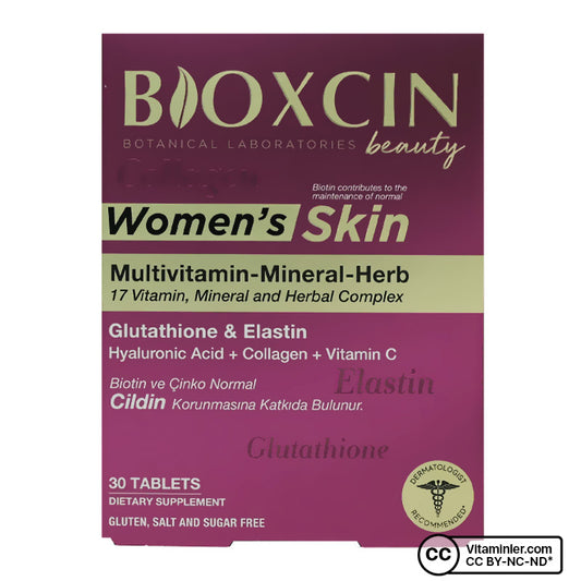 Bioxcin Women's Skin Multivitamin 30 Tablets