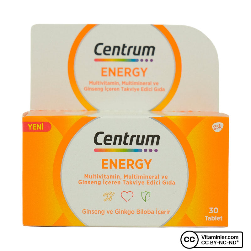 Centrum Energy 30 Tablets