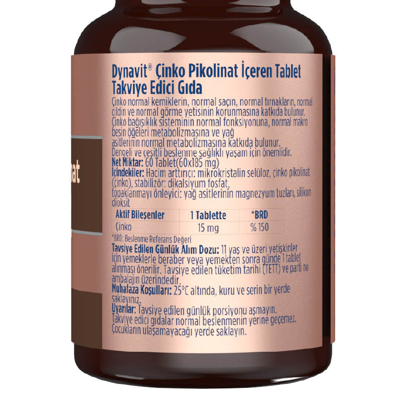 Dynavit Zinc Picolinate 60 Tablets