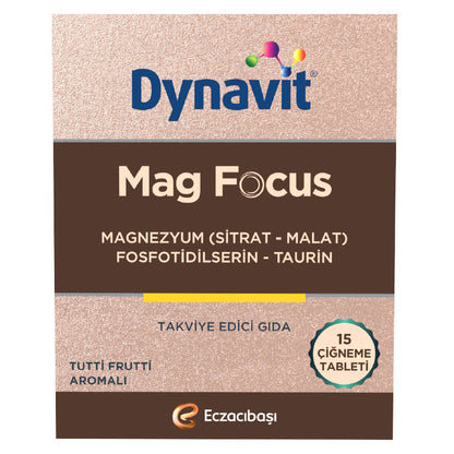 Dynavit Mag Focus 15 Chewable Tablet
