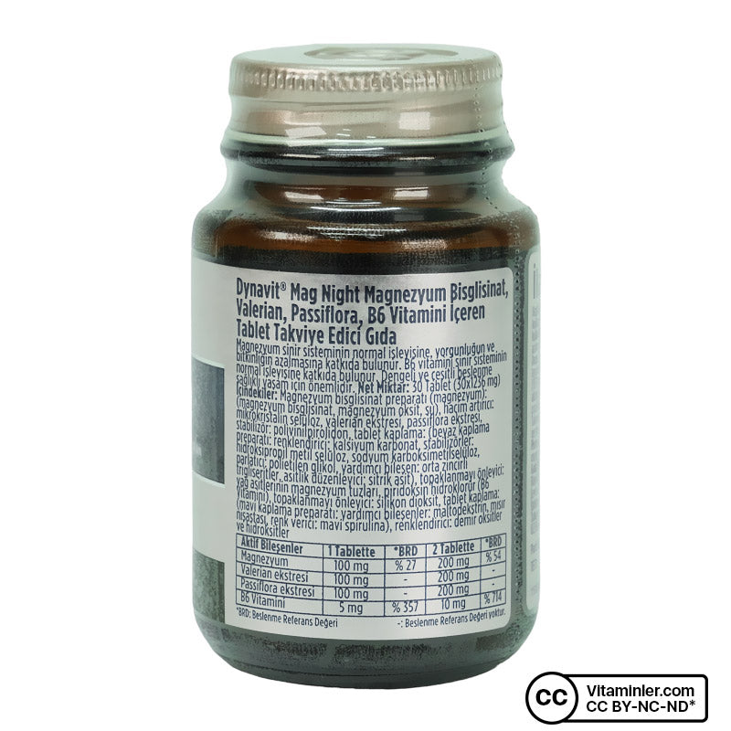 Dynavit Mag Night 30 Tablets