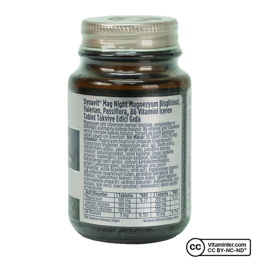 Dynavit Mag Night 30 Tablets