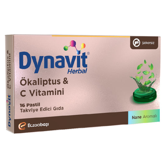 Dynavit Eucalyptus + Vitamin C 16 Lozenges