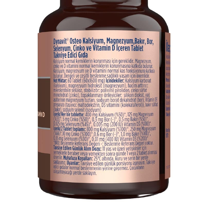 Dynavit Osteo 60 Tablets