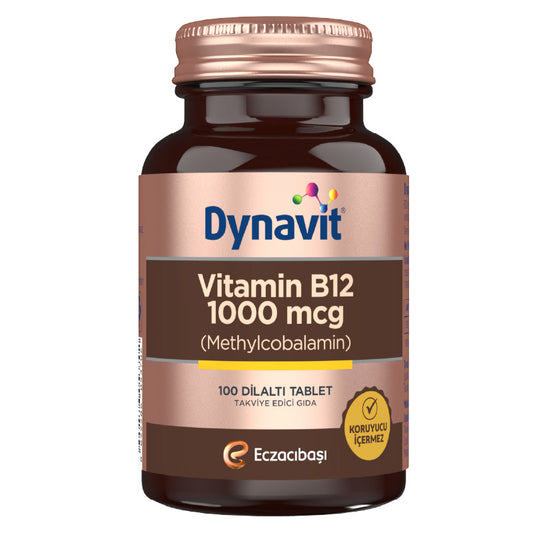Dynavit Vitamin B12 1000 mcg 100 Tablets