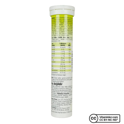 Eurho Vital Energy 20 Effervescent Tablets