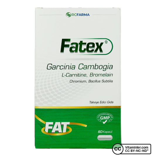 Fatex Garcinia Cambogia L-Carnitine - Chromium 60 Capsules