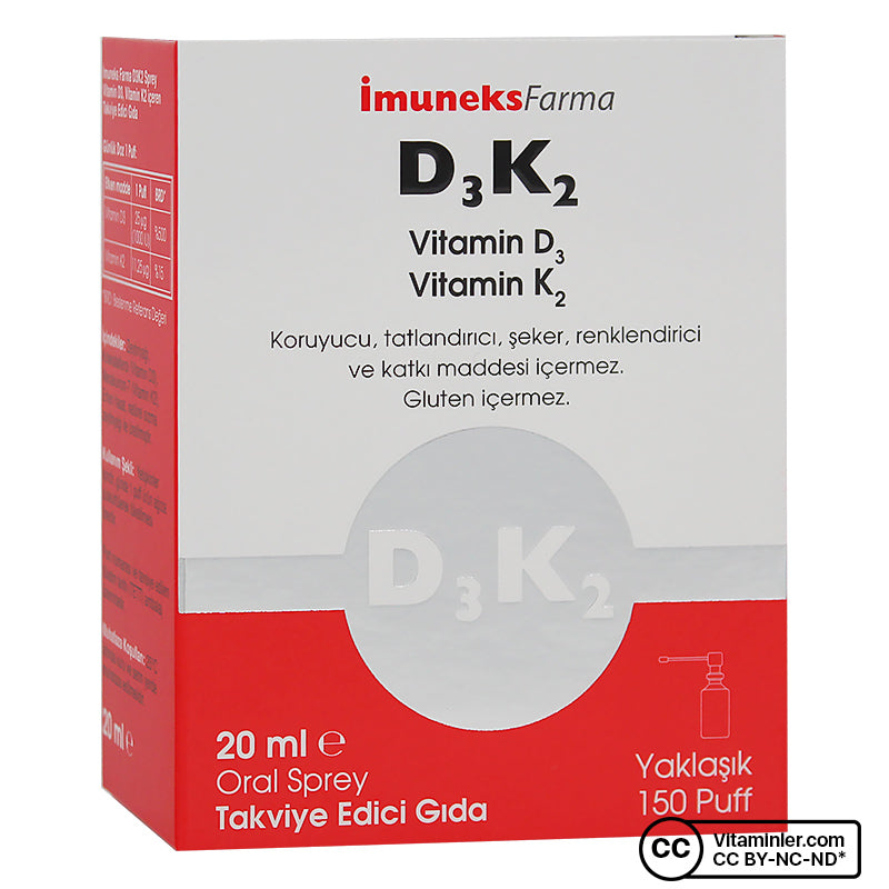 Imuneks Vitamin D3 + K2 20 mL Spray
