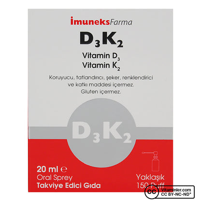 Imuneks Vitamin D3 + K2 20 mL Spray