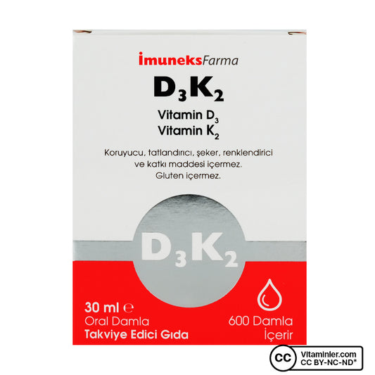 Imuneks Vitamin D3 + K2 30 mL Drops
