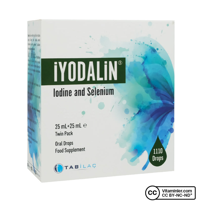 Iyodalin Iodine & Selenium 2 x 25 mL Drops