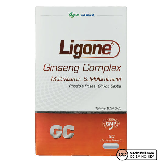 Ligone Ginseng Multivitamin 30 Capsules