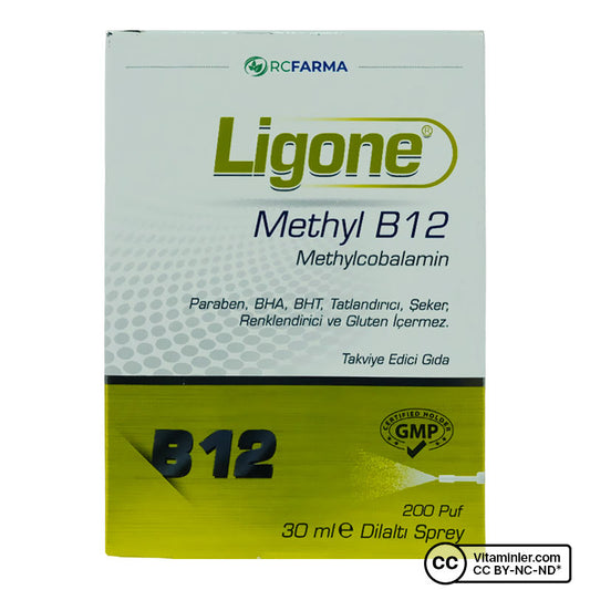 Ligone Methyl B12 Methylcobalamin Sublingual Spray 30 mL