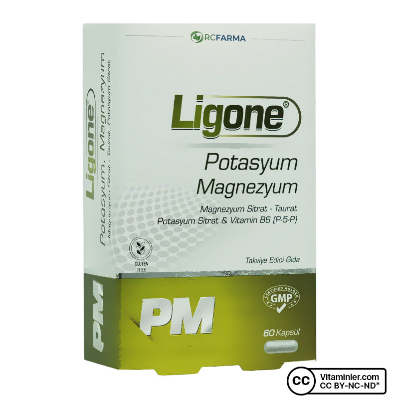 Ligone Potassium Magnesium 60 Capsules