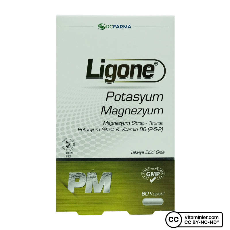 Ligone Potassium Magnesium 60 Capsules