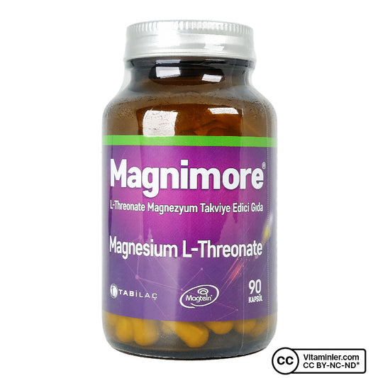 Magnimore Magnesium L-Threonate 90 Capsules