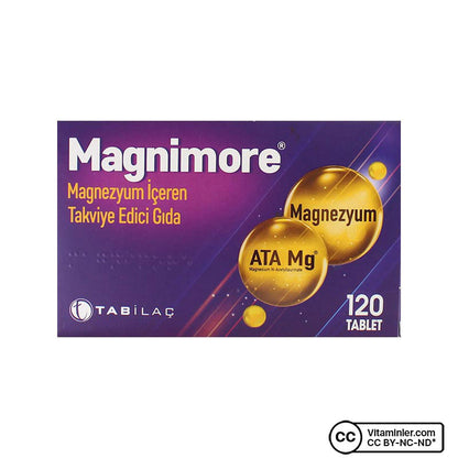 Magnimore Magnesium 120 Tablets