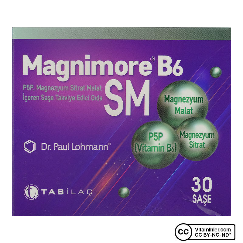 Magnimore Magnesium B6 SM 30 Sachets