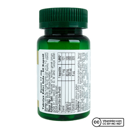 Nature's Bounty Gentle Iron 17 mg 60 Capsules