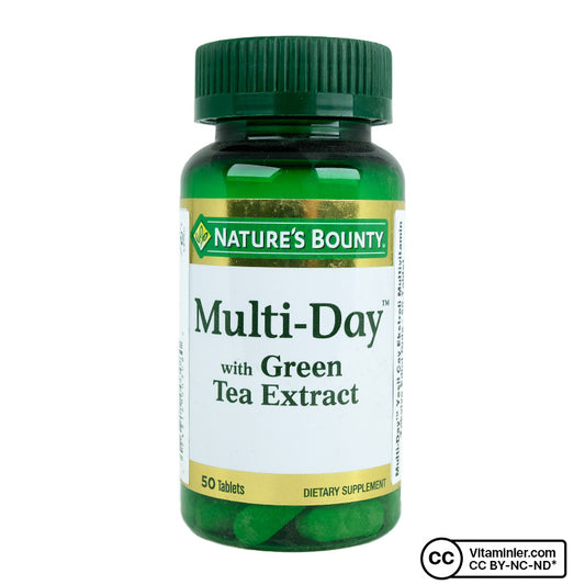 Nature's Bounty Multi-Day With Green Tea Extract 50 Tablets