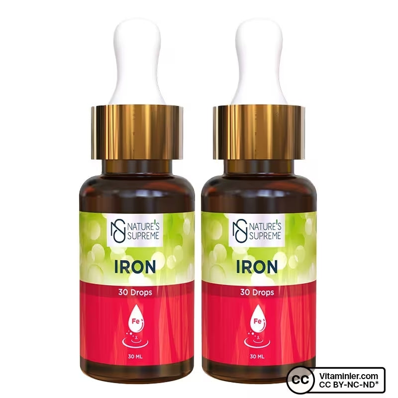 Nature's Supreme Iron 30 mL 2 Pack