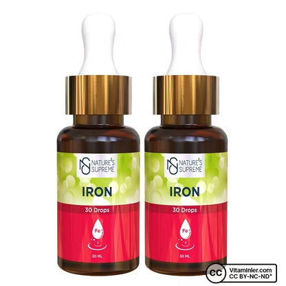 Nature's Supreme Iron 30 mL 2 Pack