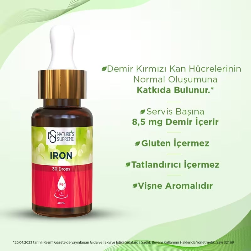 Nature's Supreme Iron 30 mL 2 Pack