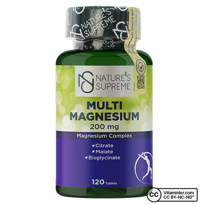 Nature's Supreme Multi Magnesium Complex 120 Tablets