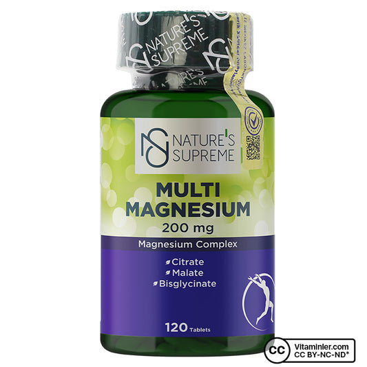 Nature's Supreme Multi Magnesium Complex 120 Tablets
