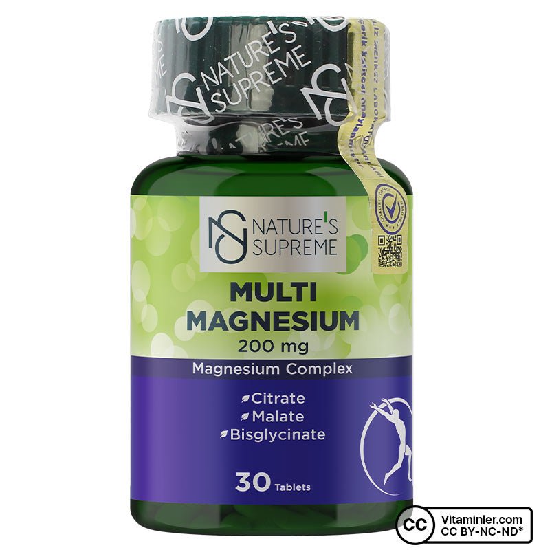 Nature's Supreme Multi Magnesium Complex 30 Tablets
