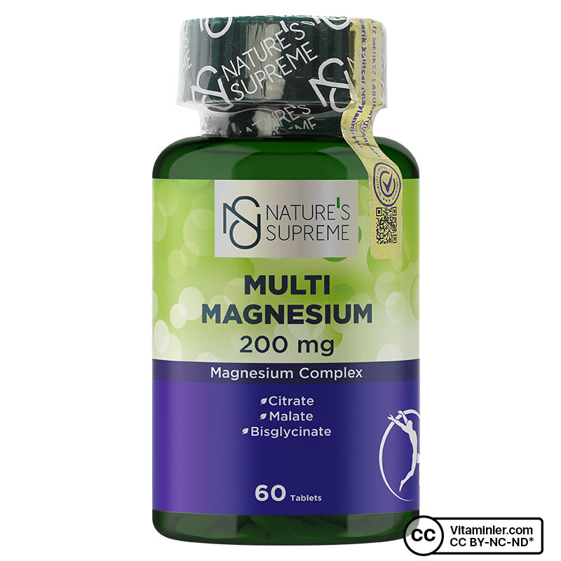 Nature's Supreme Multi Magnesium Complex 60 Tablets