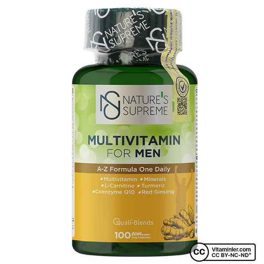 Nature's Supreme Multivitamin for Men 100 Capsules