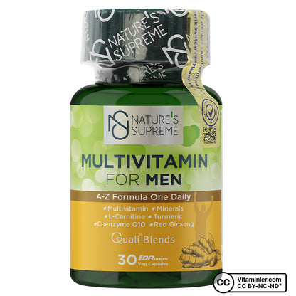 Nature's Supreme Multivitamin for Men 30 Capsules