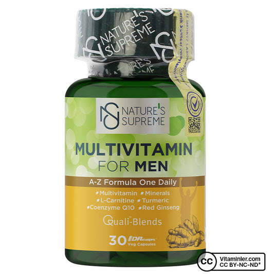 Nature's Supreme Multivitamin for Men 30 Capsules