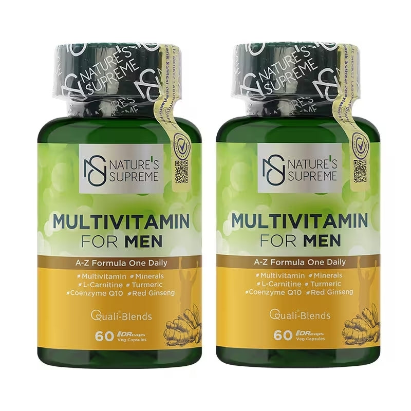 Nature's Supreme Multivitamin for Men 60 Capsules 2 Pack