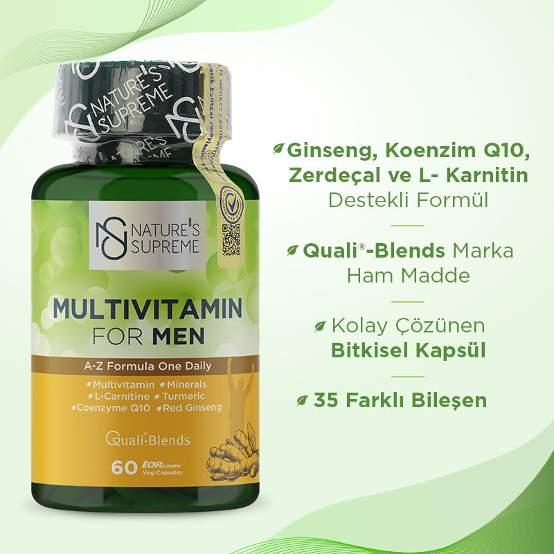 Nature's Supreme Multivitamin for Men 60 Capsules
