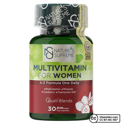 Nature's Supreme Multivitamin for Women 30 Capsules