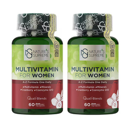 Nature's Supreme Multivitamin for Women 60 Capsules 2 Pack