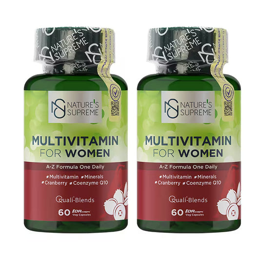 Nature's Supreme Multivitamin for Women 60 Capsules 2 Pack