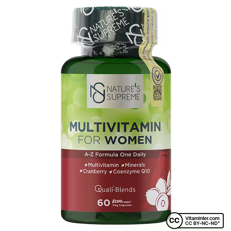 Nature's Supreme Multivitamin for Women 60 Capsules + Multivitamin For Men 60 Capsules