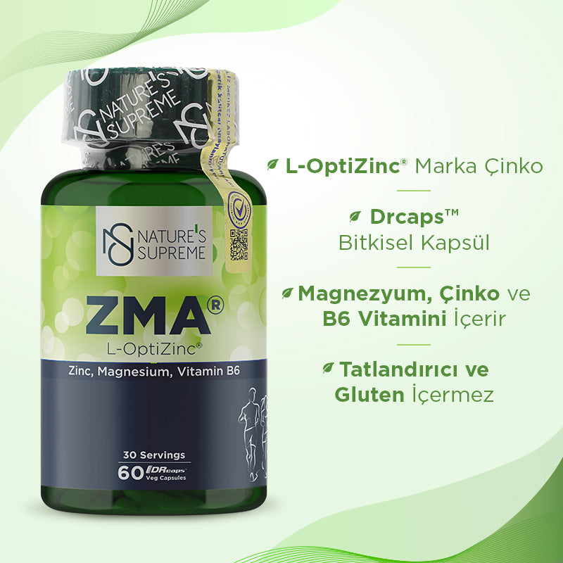 Nature's Supreme ZMA 60 Capsules