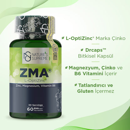 Nature's Supreme ZMA 60 Capsules