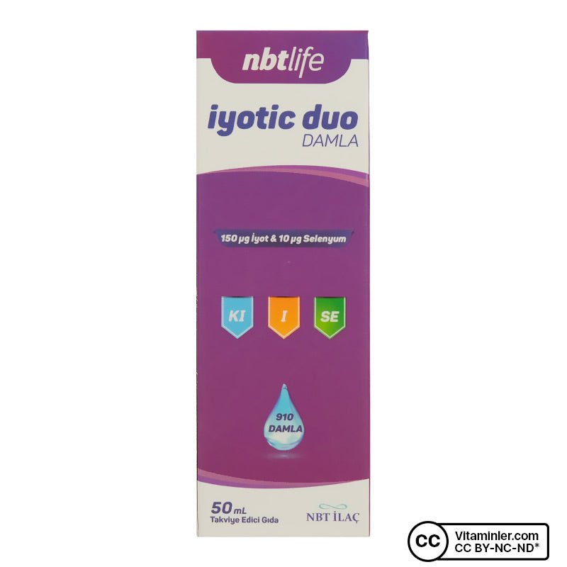 Nbt Life Iodine Duo Drops 50 mL