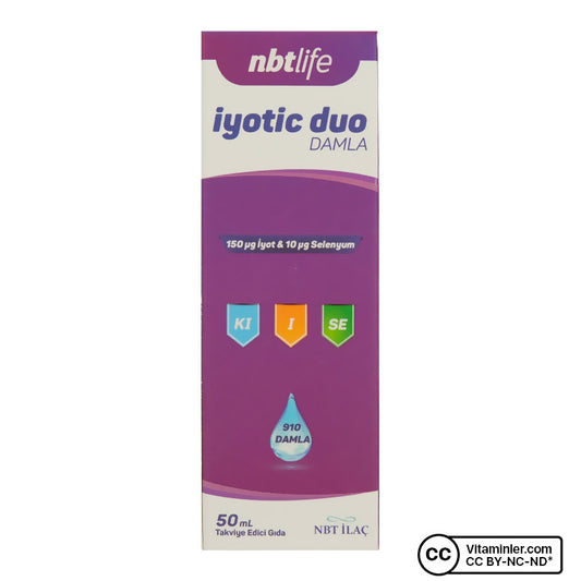 Nbt Life Iodine Duo Drops 50 mL