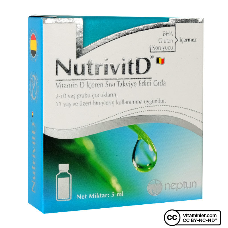 Neptun NutrivitD Vitamin D - 5 mL Drops
