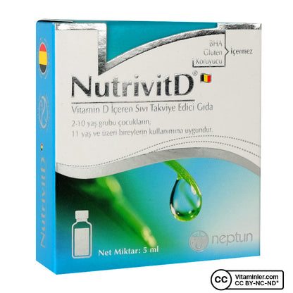 Neptun NutrivitD Vitamin D - 5 mL Drops