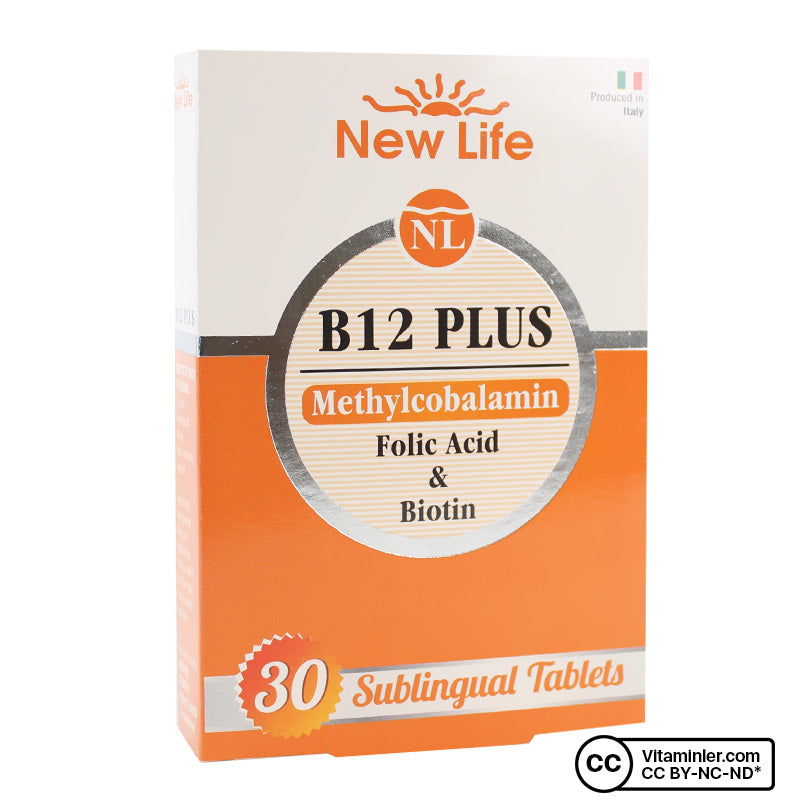 New Life B12 Plus 30 Sublingual Tablets
