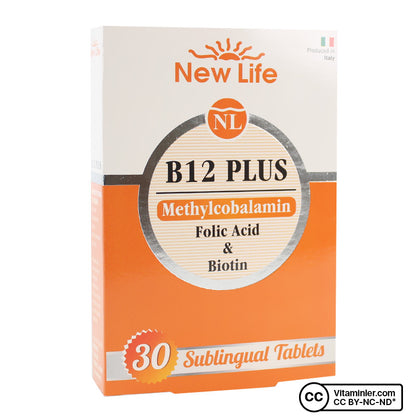 New Life B12 Plus 30 Sublingual Tablets